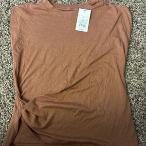 A New Day Brown Short Sleeve T-Shirt